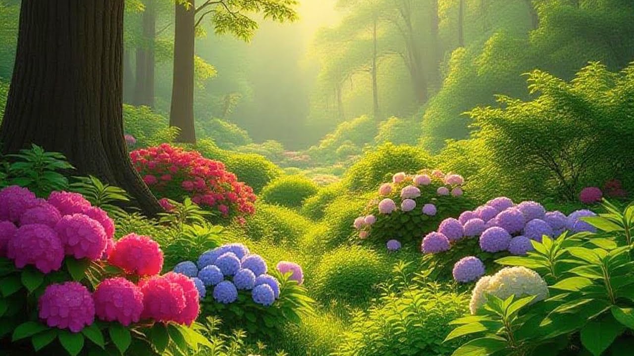 Forest Birds & Blossoms – Gentle Piano Music for relaxation | 轻柔钢琴 