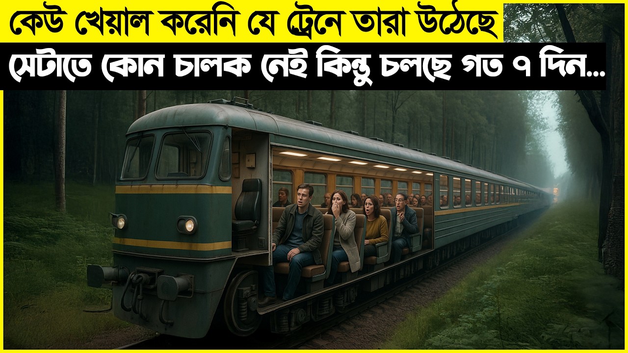 কেউ খেয়াল করেনি যে ট্রেনে তারা উঠেছে সেটাতে কোন চালক নেই কিন্তু...