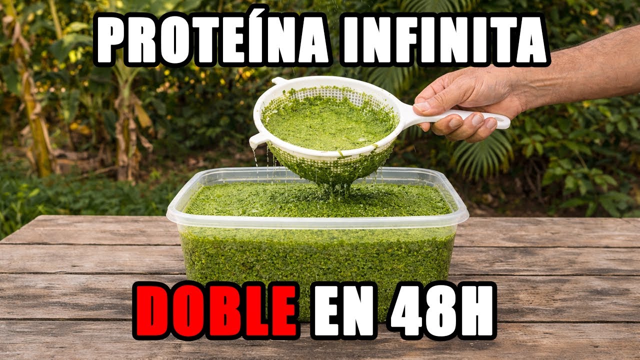 Cultiva Proteína En Una Caja De Plástico: Se Duplica Cada 48 Horas, Listo En Solo 5 Minutos ?