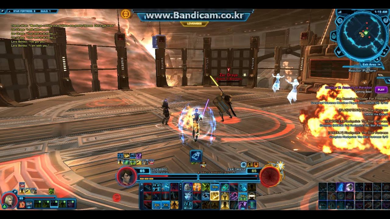 swtor Heroic Star Fortress Achievement Bug