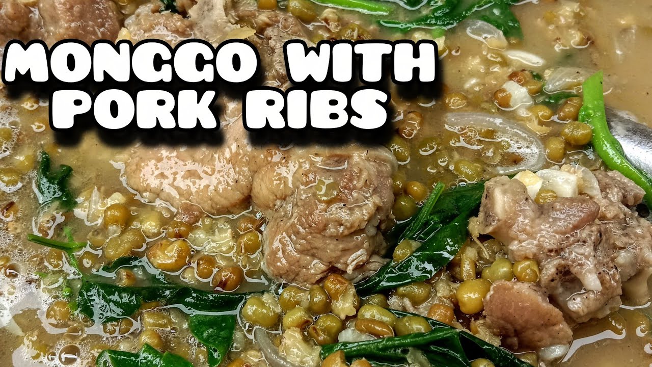 MONGGO WITH PORK RIBS 