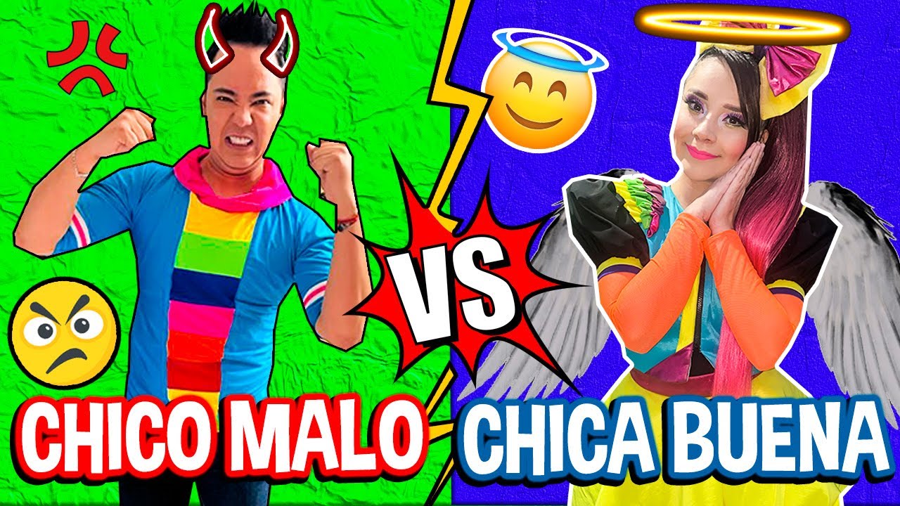 CHICA BUENA 😇 VS CHICO MALO 😈 / AMIX