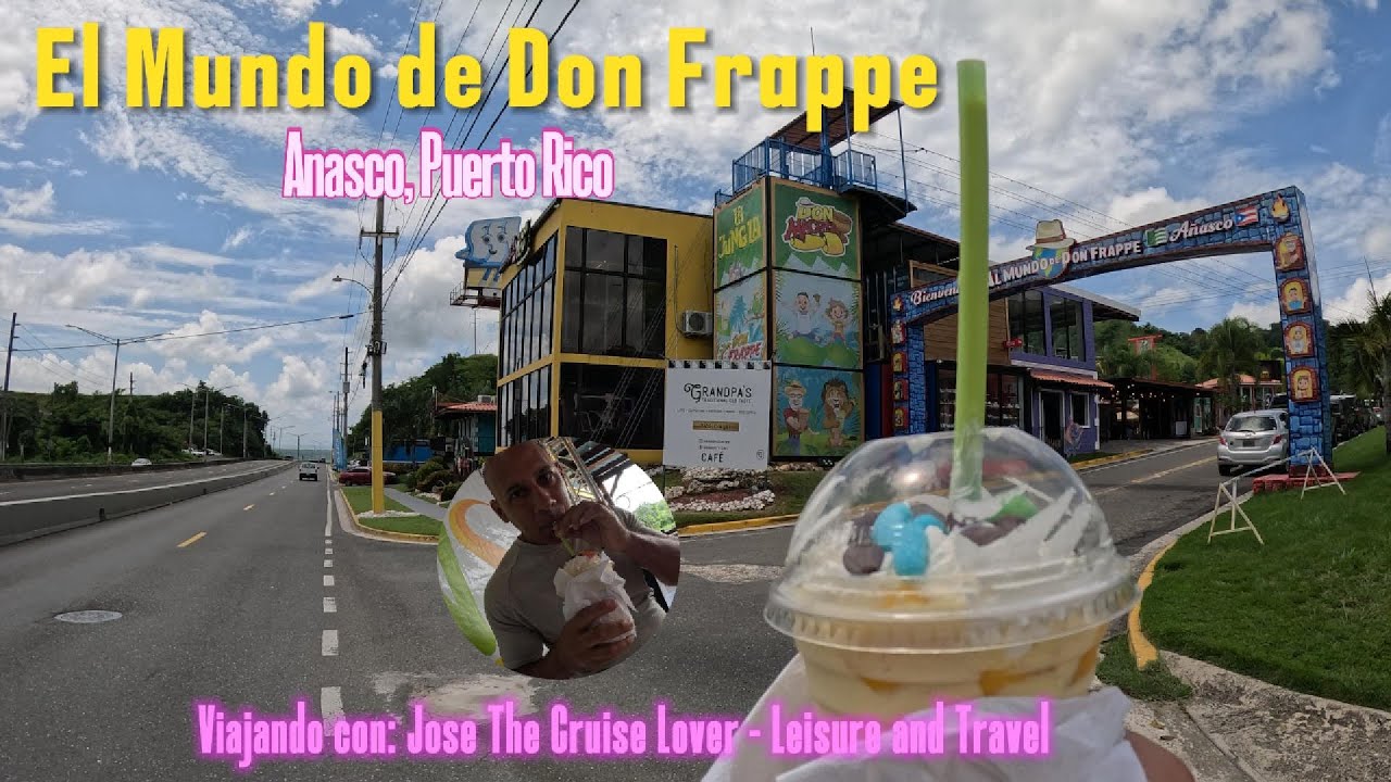¡No creerás todo lo que tiene Don Frappe en Añasco! 😱🍦✂️🎡El sitio más original de Puerto Rico