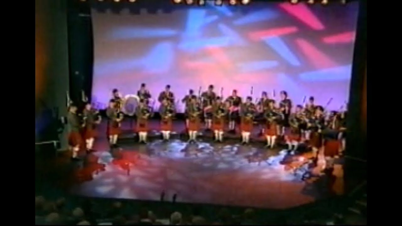Field Marshal Montgomery pipe band early 90's 