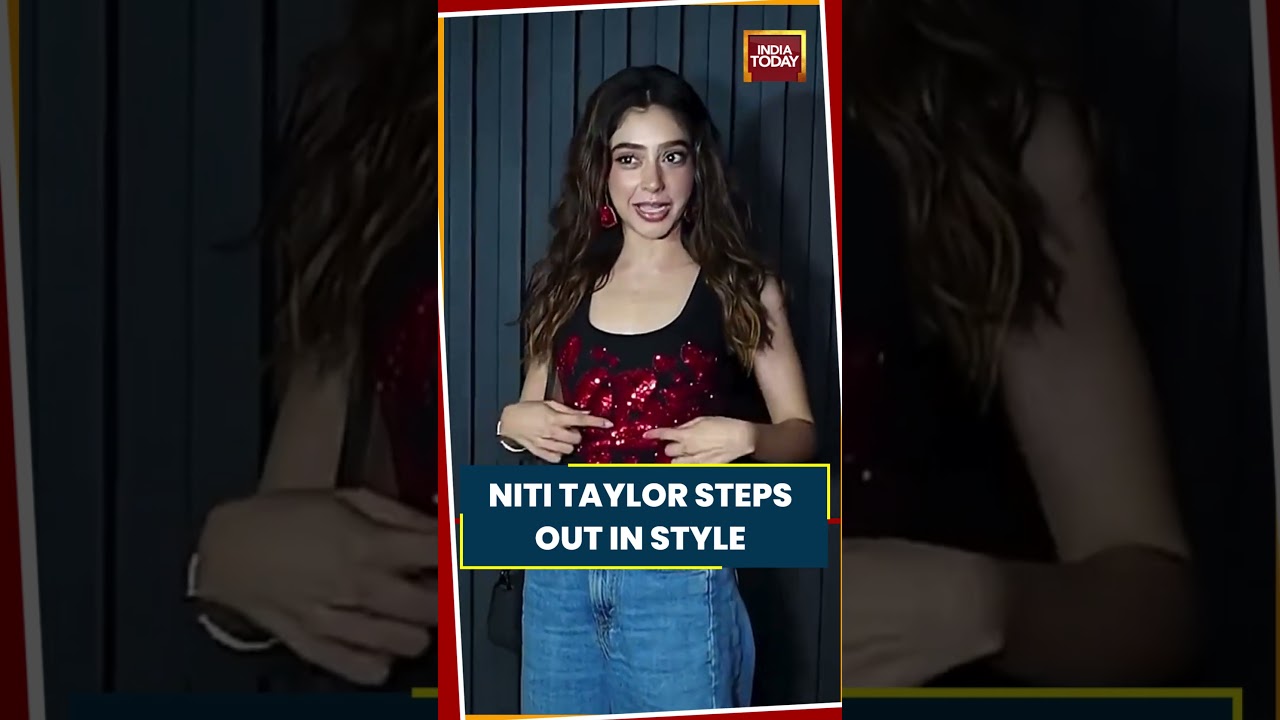 NITI TAYLOR STEPS OUT IN STYLE #nititaylor #shorts #latest #viral #indiatoday