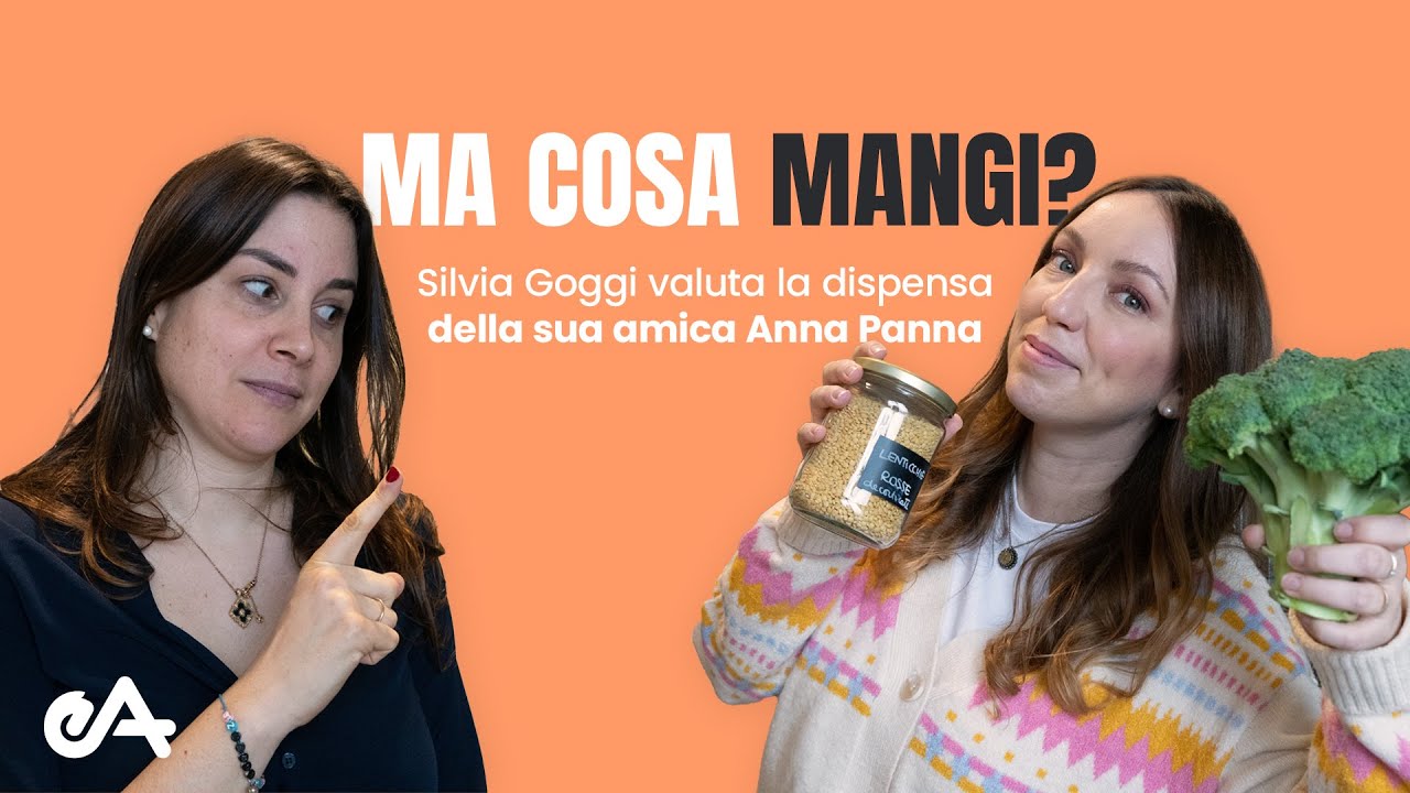 Com'è la dispensa di una vegana? Silvia Goggi ispeziona la casa della sua amica Anna Panna