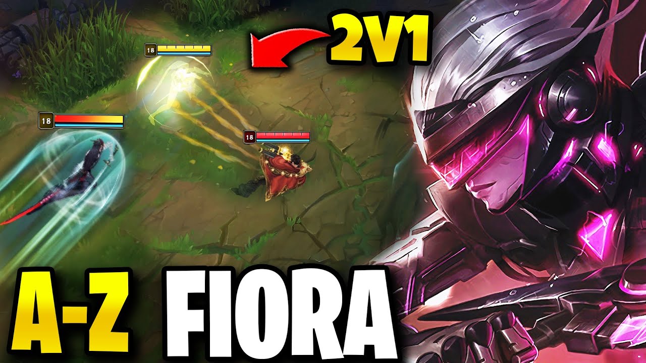 BU KADAR GANK ATMANIN CEZASI FENA PATLADI | A-Z Bölüm 33 Fiora | Creed LoL