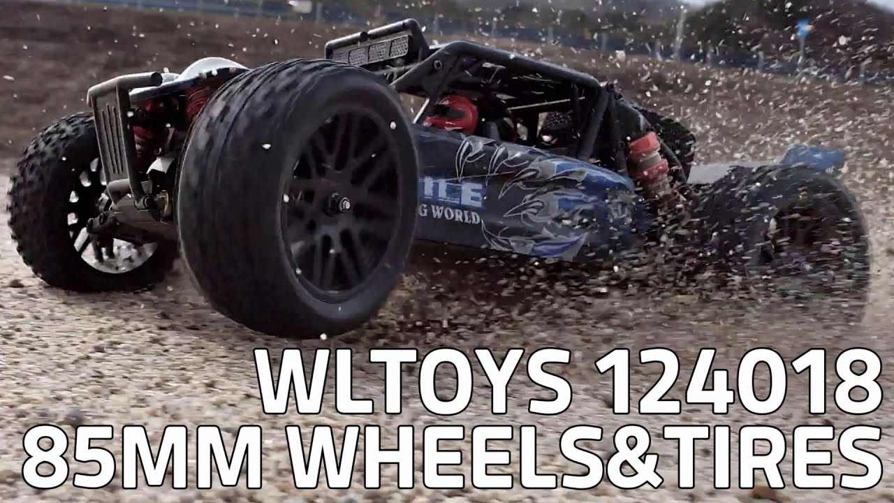 WLTOYS 124018 SANDY BEACH JUMPS(85MM WHEELS & TIRES)