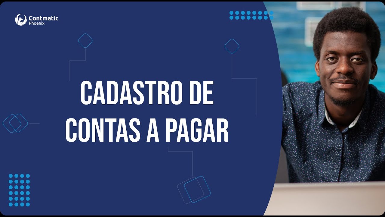 Cadastro de contas a pagar