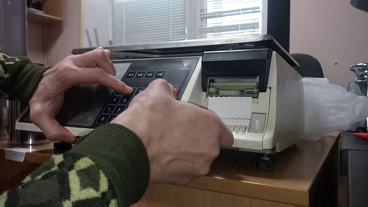 Калибровка весов DIGI SM100