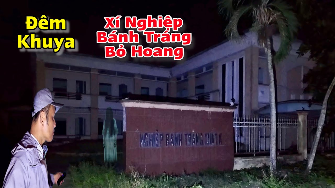 Đêm khuya trở lại xí nghiệp bánh tráng bỏ hoang ở Tiền Giang