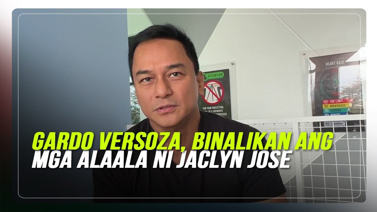 Gardo Versoza, binalikan ang mga alaala ni Jaclyn Jose