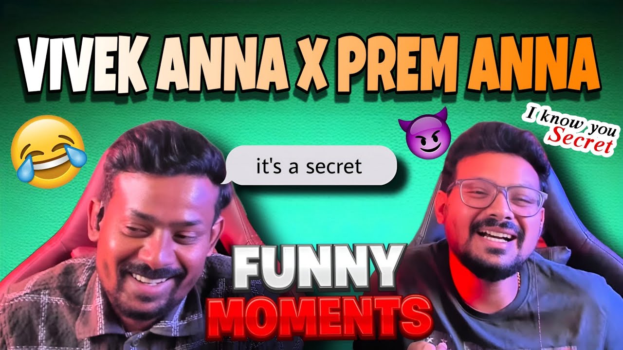 Tamil Gaming Bros Combo! 💥 Vivek Bro & Prem Bro Unstoppable | Ultimate Fun #tamil