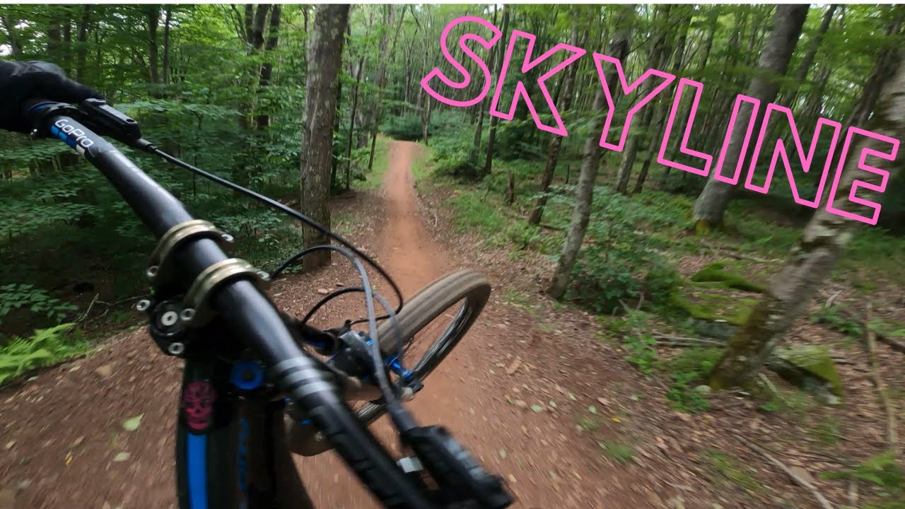 SKYLINE- 3 miles of flow and jumps at Snowshoe Bike Park [Full Trail 4K]