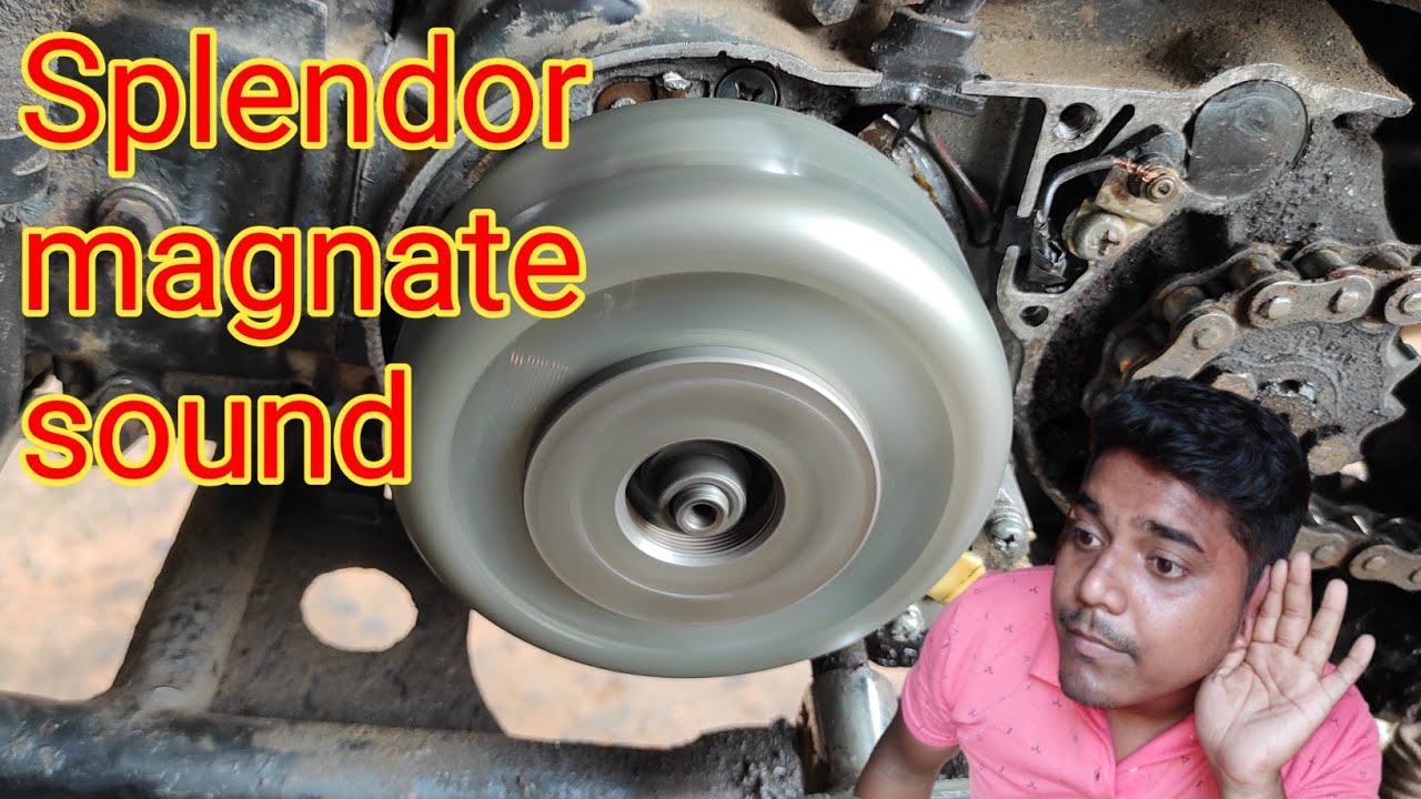 Splendor magnet sound | Hero Splendor magnate sound remove