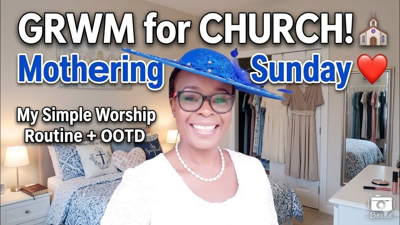 GRWM: Mothering Sunday 🕊️ Church, Wellness Routine & Big Life Updates! (LIVE)