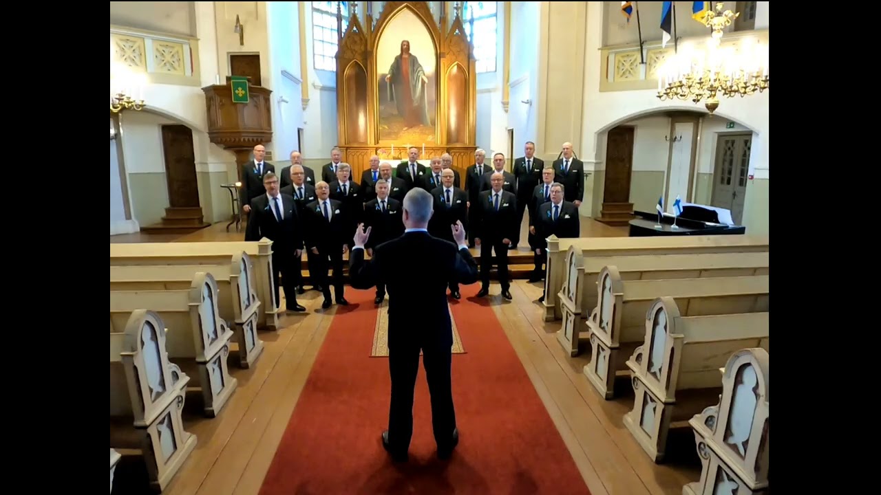 G. Ernesaks (arr.): Hakkame mehed minema. Kerimäen Mieslaulajat / M. Sairanen