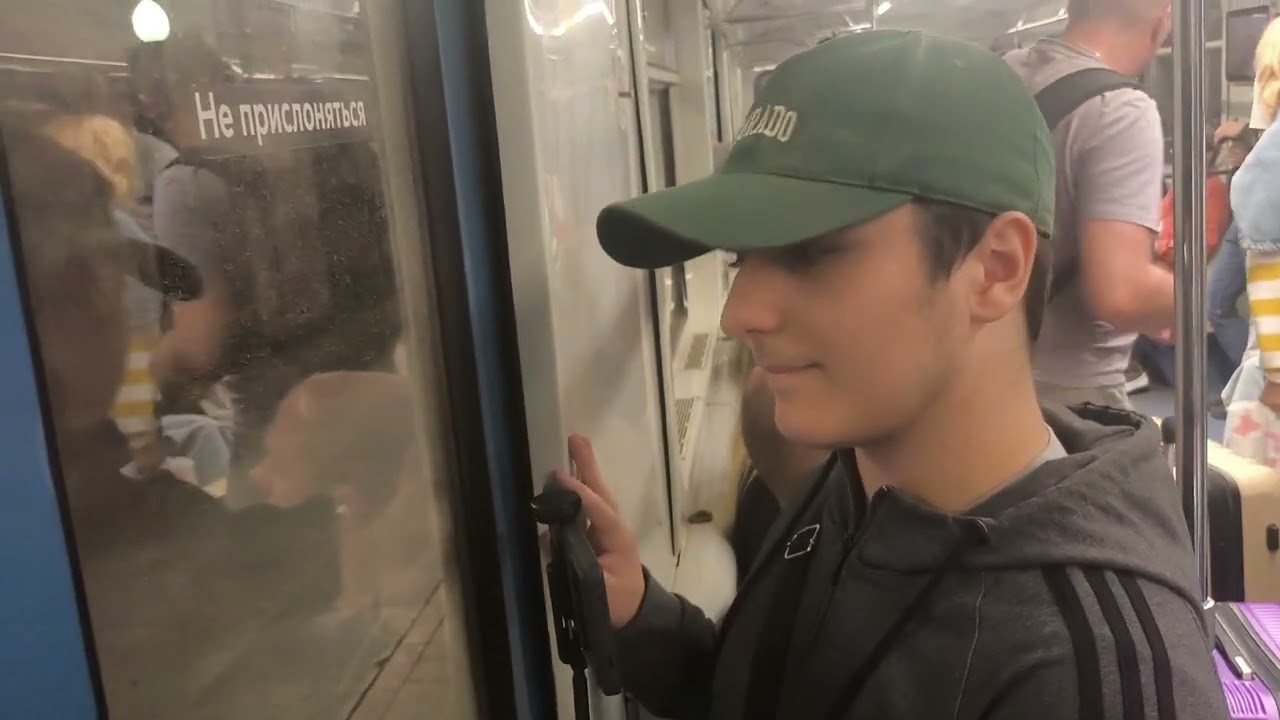 Поездка на Номерном от Новокузнецкой до Сокола с Нурланом @MetrofanatMetro // 20 августа 2025 год.