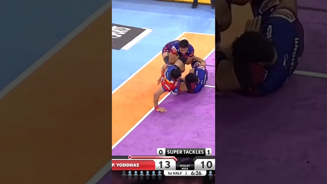 Pardeep Narwal 17 seconds struggle raid in the PKL 9