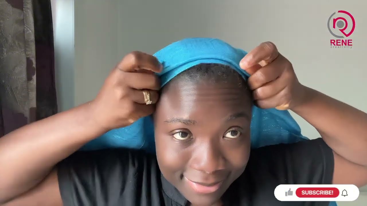 How To Tie QUICK & Easy PLEATED HEADWRAP || GELE || Turban