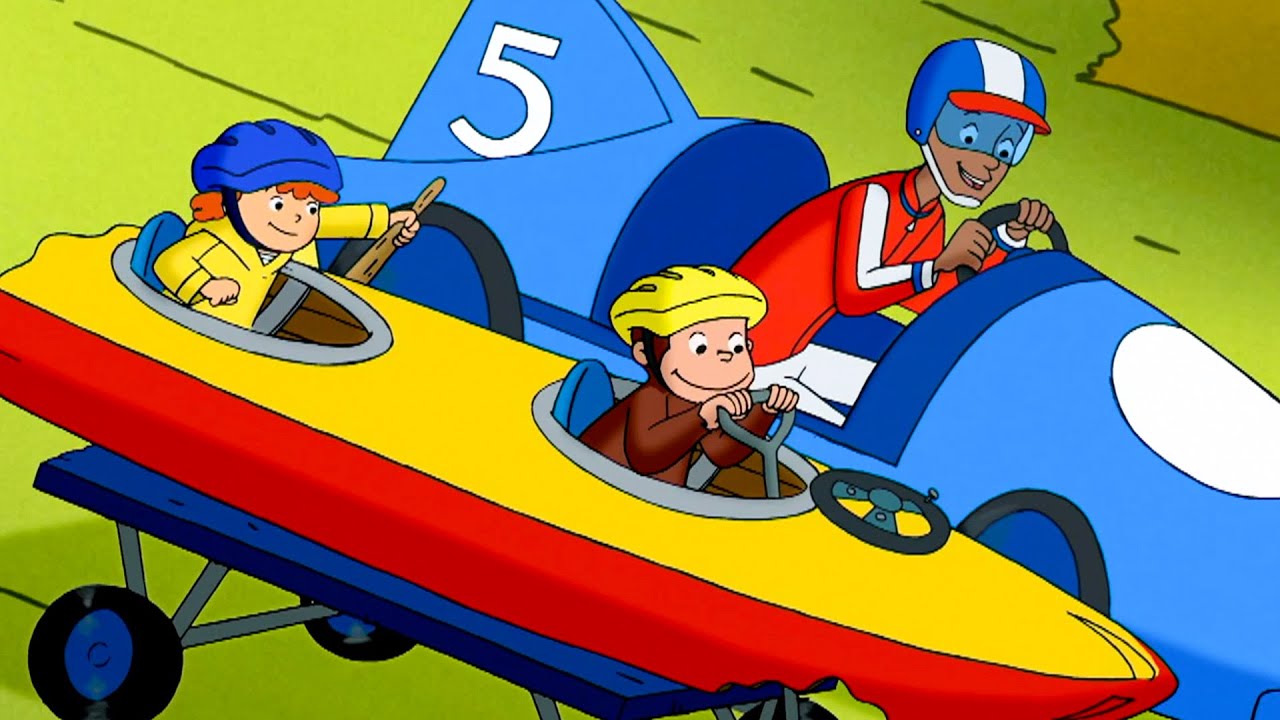 A Corrida Maluca de Carrinho - Episódio Completo 🐵 George, o Curioso 🐵 Desenhos Animados