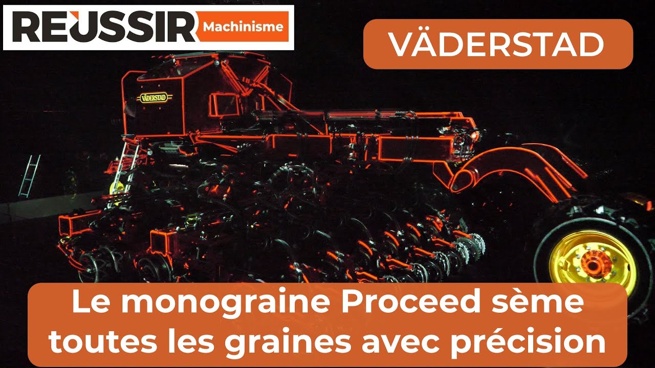 SIMA 2022 : Väderstad - Le monograine Proceed sème toutes les graines avec précision