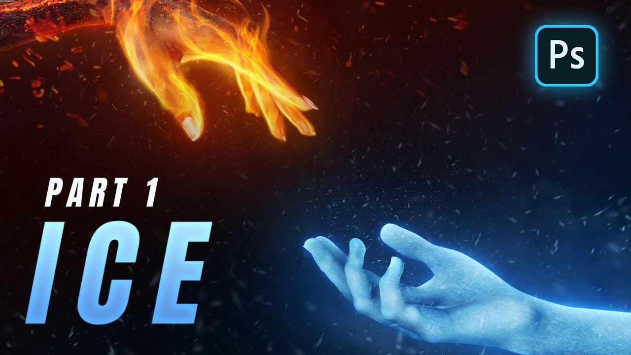How To Create A Fire And Ice Effect In Photoshop | Part 1 Ice