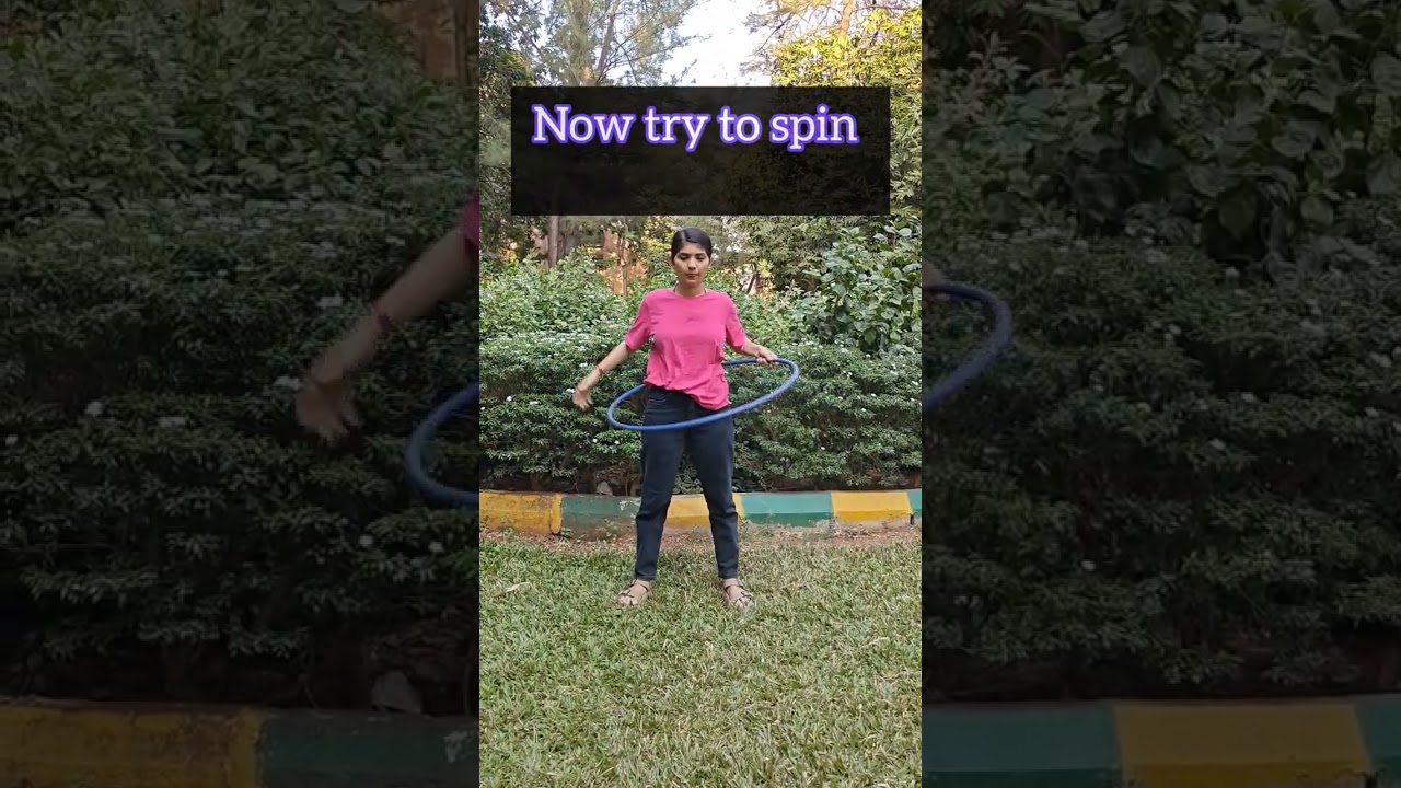 learn - How to Hula Hoop Beginner #reels #tutorial #viral #shortsviral #foryou #learn #hulahoop