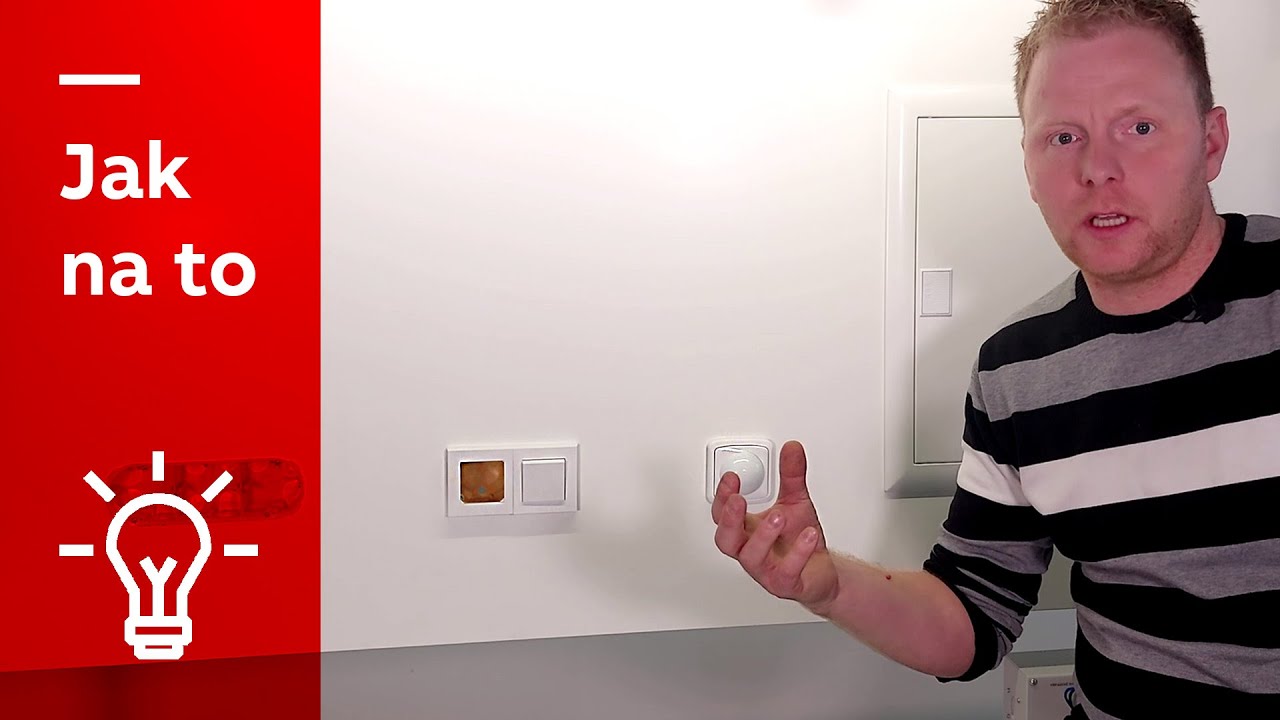 Zapojení PIR čidla s vypínačem