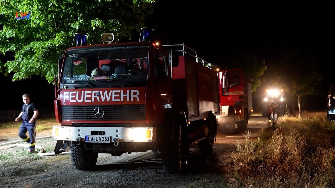 Gohrischheide: Waldbrand weitgehend unter Kontrolle  - LAUSITZWELLE