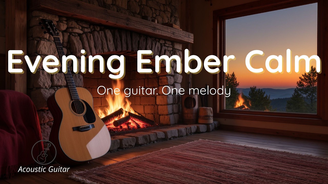 Evening Ember Calm – Warm Guitar Glow