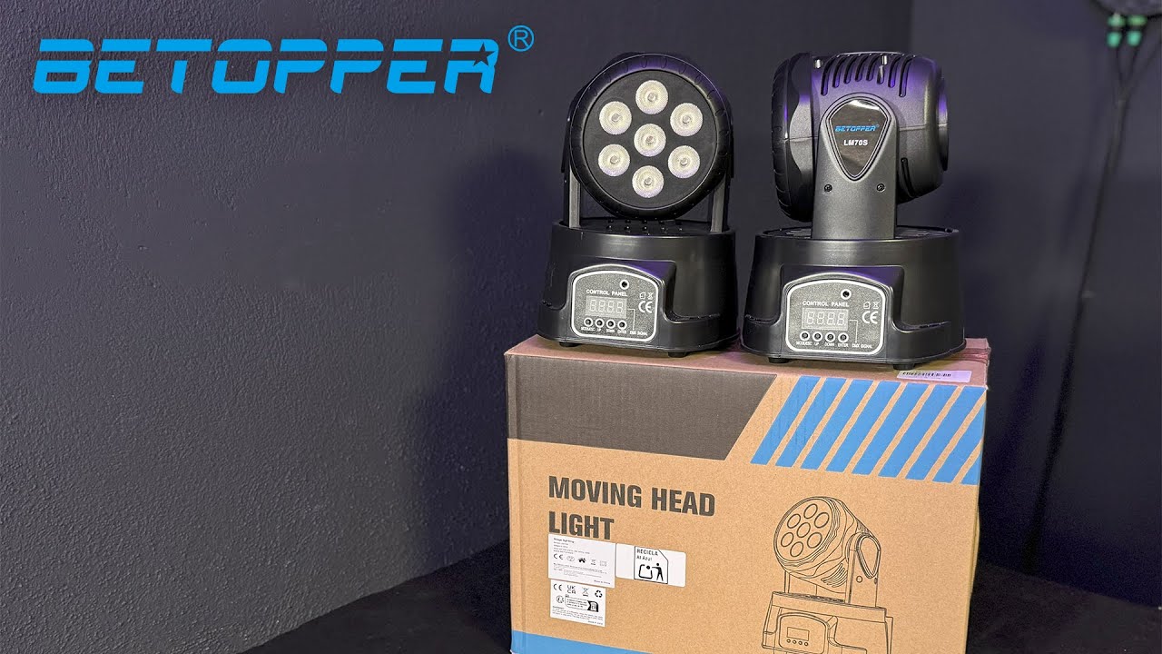 So günstig geht Moving Head 💸 - Test & Check Betopper LM70S + GEWINNSPIEL - DJ EL1AS