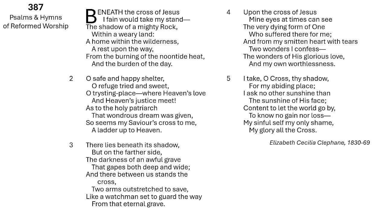 Lord's Day Evening Service