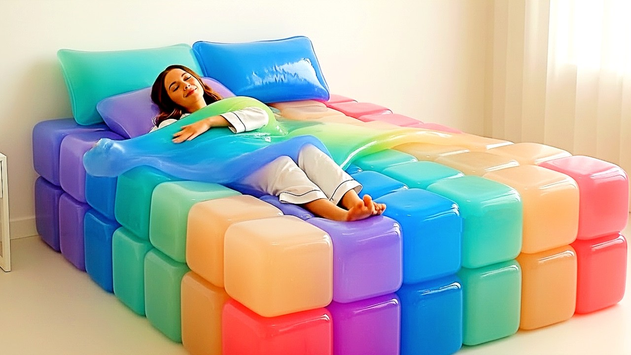 Which Dream Bed Would You Choose? 🛏️✨ Ultimate Oddly Satisfying AI ASMR