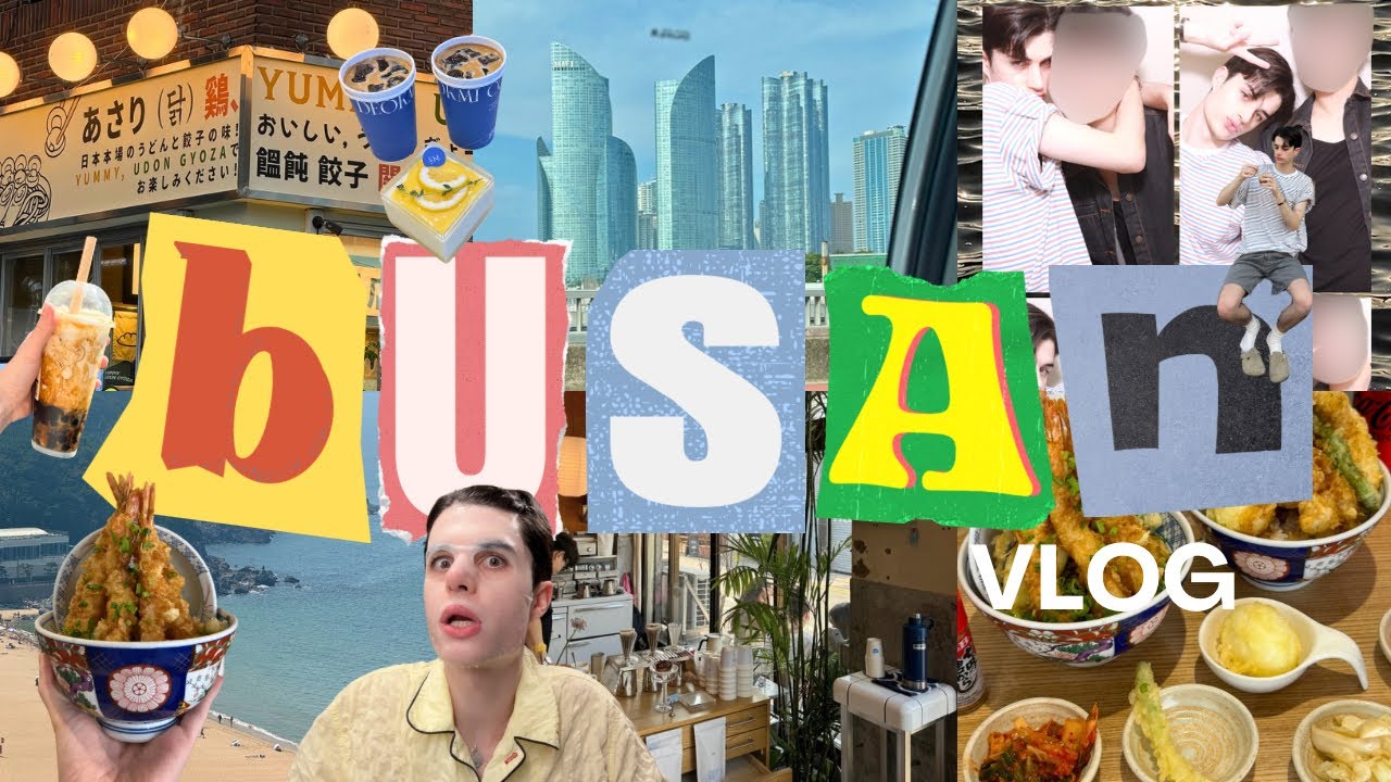 vlog | PROBLEMAS CON MI NOVIO... lo dejamos? viaje exprés a BUSAN, mucha comida y recomendaciones 🇰🇷