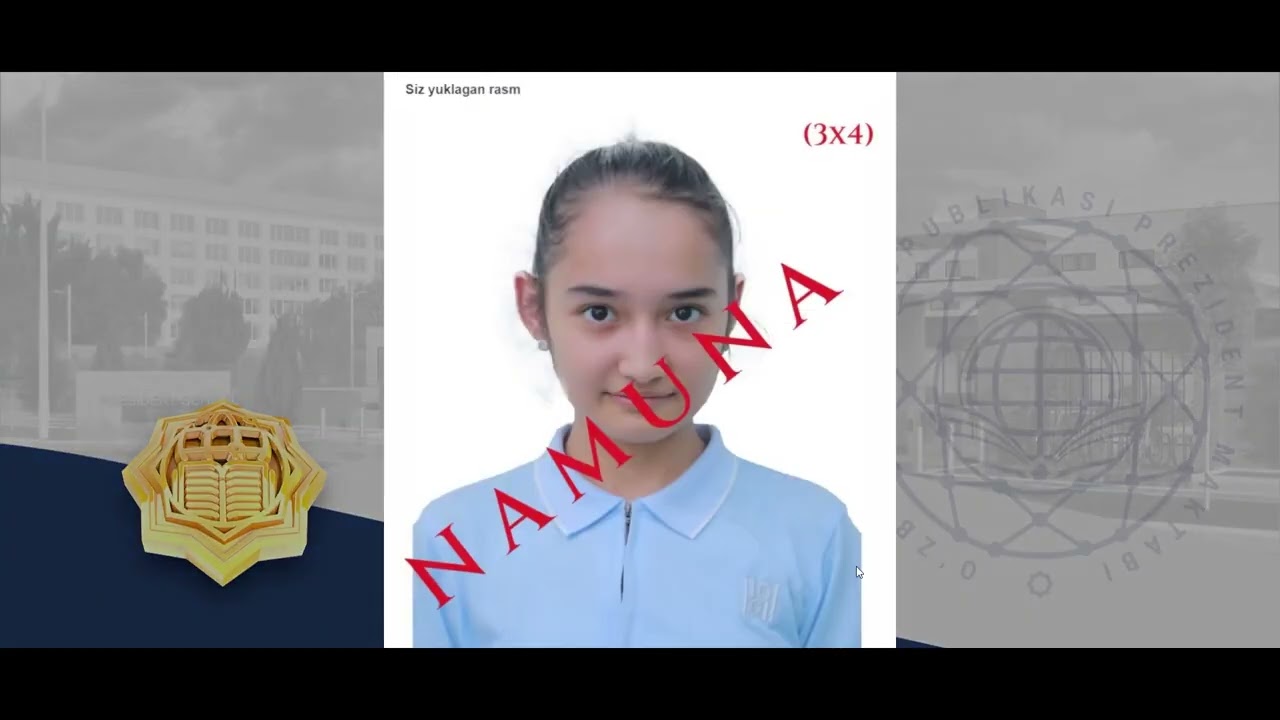 Prezident maktablariga hujjat topshirish  bo'yicha videoyo'riqnoma.