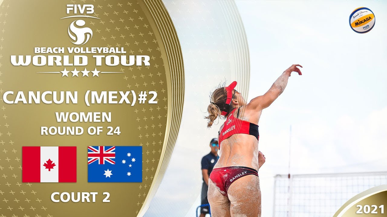 Bansley/Brandie vs. Clancy/Artacho del Solar - Women's R24 | 4* Cancun 2021 #2
