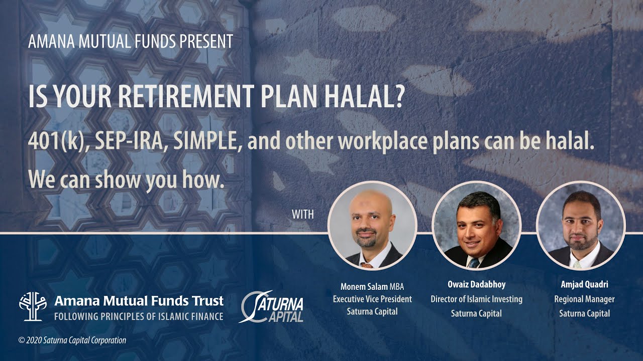 Webinar: Is Your Retirement Plan Halal?