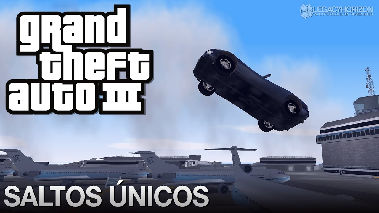 Grand Theft Auto III - Todos los Saltos únicos (Trofeo: Despegando)