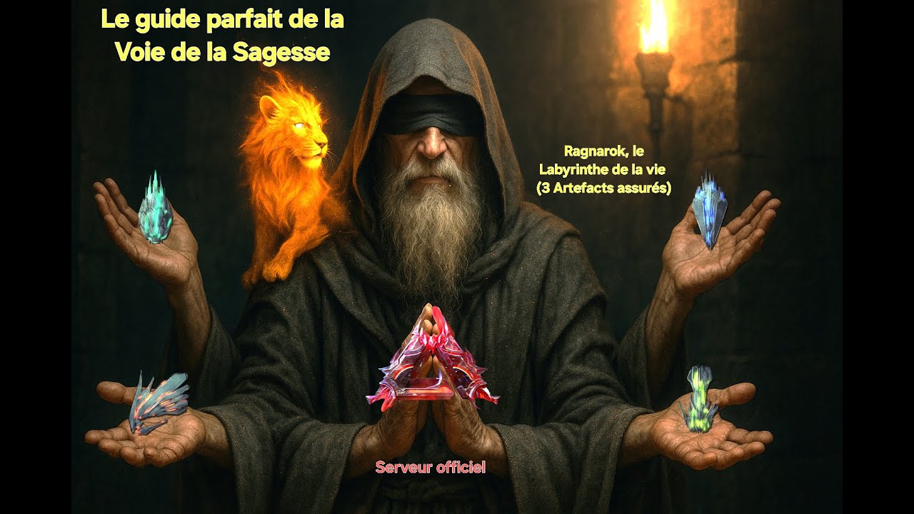 La Grotte la Plus Dangereuse de Ragnarok mais  3 artefacts : la Sagesse, le Sournois et le Colosse.