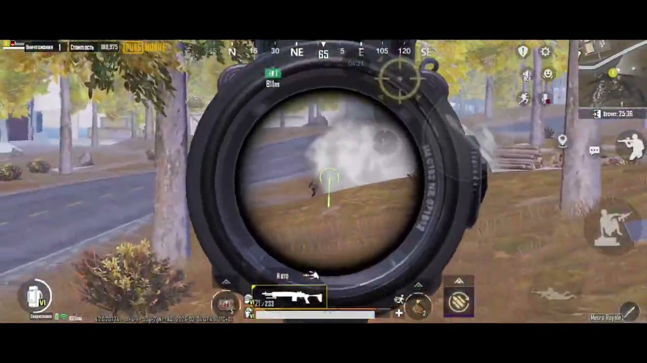 Деф катка Метро рояль соло vs сквадов