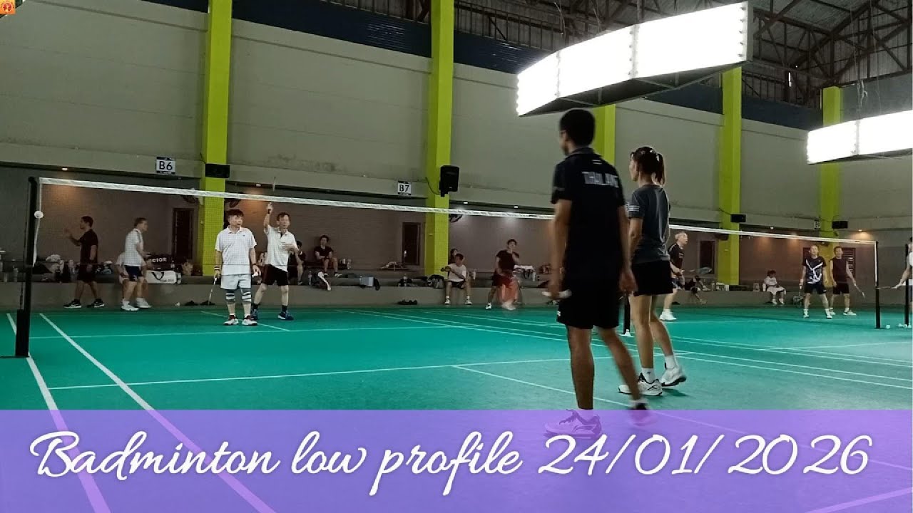 Badminton low profile 24/01/2026