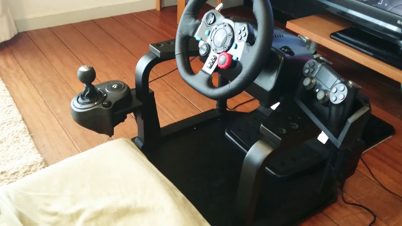 自作！ハンコンコックピット！木製 座椅子