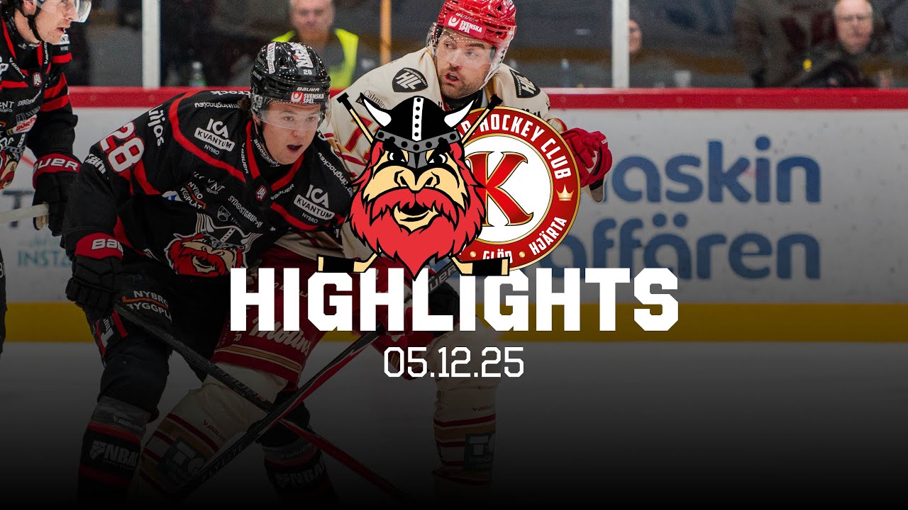 Highlights: Nybro Vikings - Kalmar HC (2-4)
