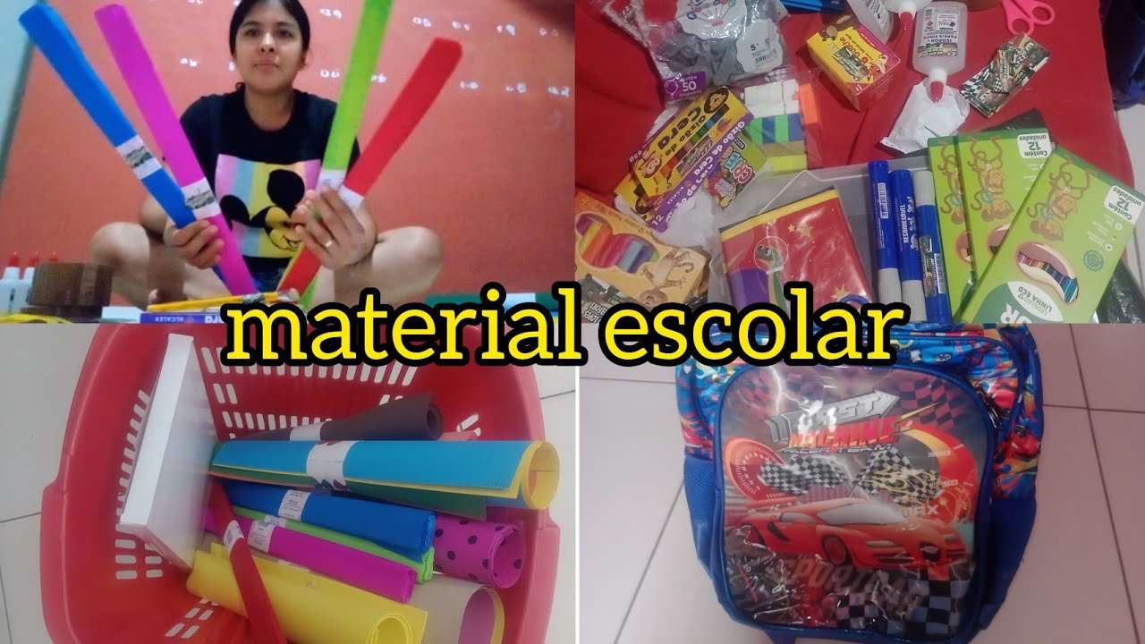 MATERIAL ESCOLAR 2026 // TUDO OQUE EU COMPREI. 