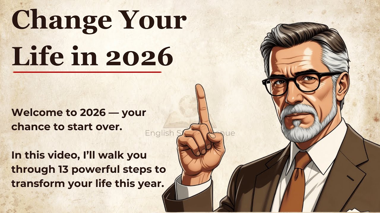 Change Your Life in 2026 – DON’T Overstudy, DO This Instead  Graded Reader✅