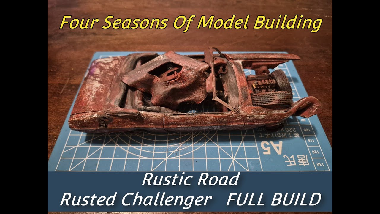 Extreme Distressing | 1970 Dodge Challenger Full Rust Build