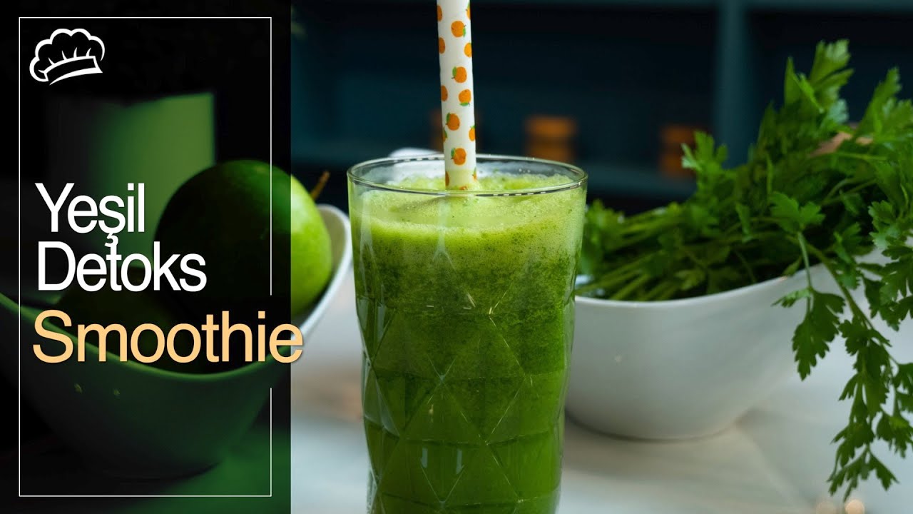 Yeşil Detoks Smoothie Tarifi #smoothie #kısıkateşakademitv #kısıkateşakademitarifleri