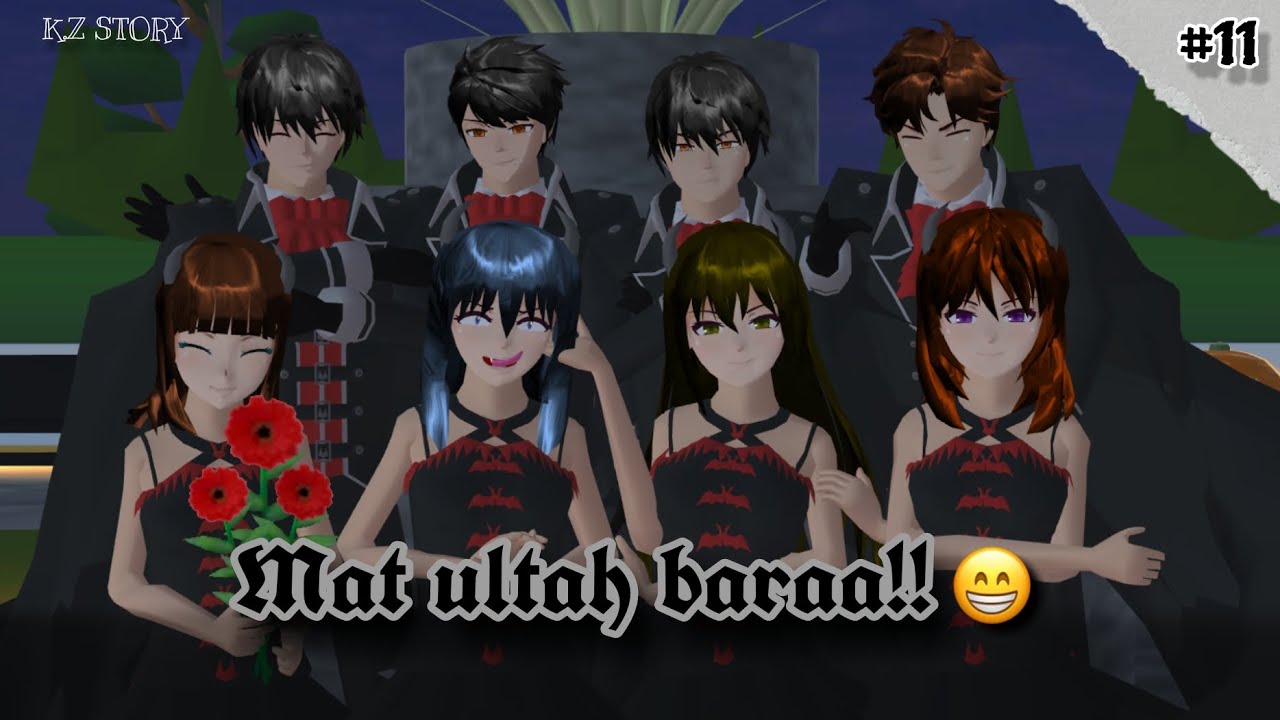 K.Z STORY||BARA ULTAH REN BERULAH||#11 SAKURA SCHOOL SIMULATOR DRAMA