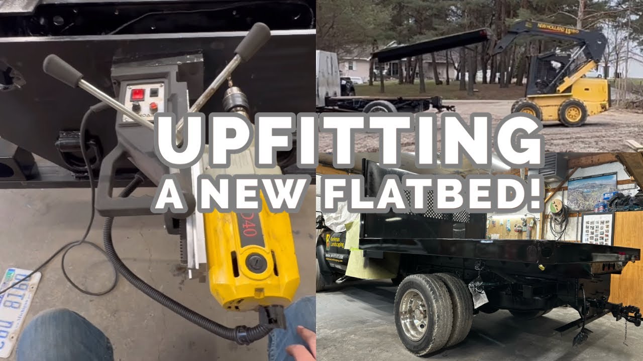 F550 gets a new flatbed upfit!